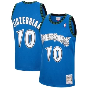 Delicioso Fantástico Atractivo Wally Szczerbiak Minnesota Timberwolves 2001/02 Hardwood Classics Swingman Jersey Blue  para la gran final