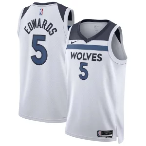 Fácil de llevar Moderno Hermoso Anthony Edwards Minnesota Timberwolves Nike Unisex Swingman Jersey Association Edition White  para la gran final
