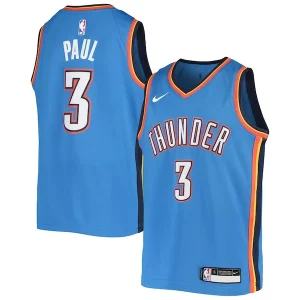 Increíble Robusto Chris Paul Oklahoma City Thunder Nike Youth Team Swingman Jersey Blue  para la gran final
