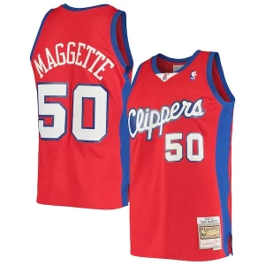 Perfecto Elegante Magnífico Corey Maggette LA Clippers 2001/02 Hardwood Classics Swingman Jersey Red  para la gran final