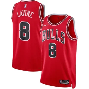 Único Fácil de llevar Resistente Zach LaVine Chicago Bulls Nike Unisex Swingman Jersey Icon Edition Red/White  para la gran final