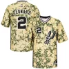 Resistente Bonito Kawhi Leonard San Antonio Spurs adidas Pride Replica Jersey Camo  para la gran final