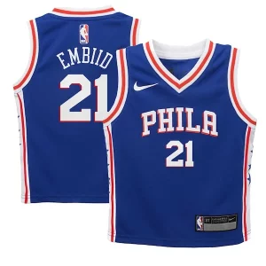 Moderno Genial Joel Embiid Philadelphia 76ers Nike Preschool Swingman Player Jersey Icon Edition Royal  para la gran final