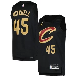 Magnífico Perfecto Atractivo Donovan Mitchell Cleveland Cavaliers Jordan Brand Swingman Player Jersey Statement Edition Black  para la gran final