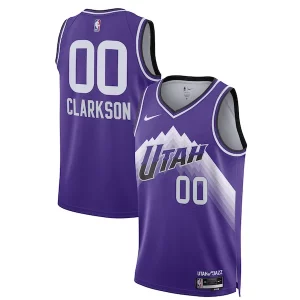 Delicioso Jordan Clarkson Utah Jazz Nike Unisex 2023/24 Swingman Jersey Purple City Edition  para la gran final