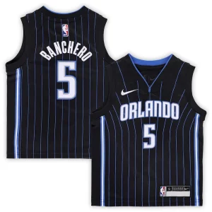 Robusto Chulo Versátil Paolo Banchero Orlando Magic Nike Preschool Swingman Player Jersey Icon Edition Black  para la gran final