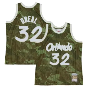 Versátil Perfecto Shaquille O'Neal Orlando Magic Hardwood Classics 1994/95 Ghost Green Swingman Jersey Camo  para la gran final