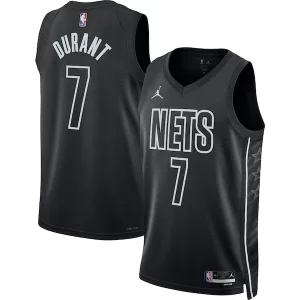 Ideal Único Kevin Durant Brooklyn Nets Jordan Brand Unisex Swingman Jersey Statement Edition Black  para la gran final