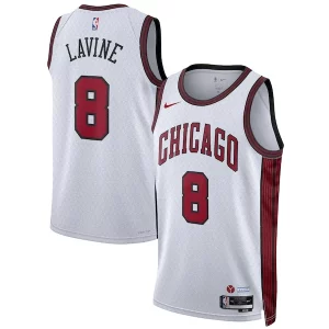 Magnífico Clásico Ideal Zach LaVine Chicago Bulls Nike Unisex 2022/23 Swingman Jersey City Edition White  para la gran final