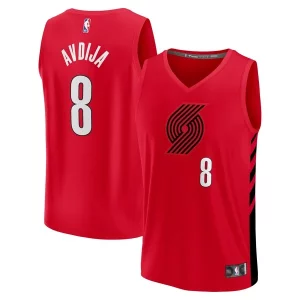 Delicioso Deni Avdija Portland Trail Blazers Fast Break Player Jersey Statement Edition Red  para la gran final