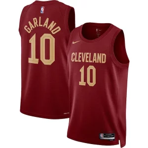Elegante Darius Garland Cleveland Cavaliers Nike Unisex Swingman Jersey Icon Edition Wine/White  para la gran final