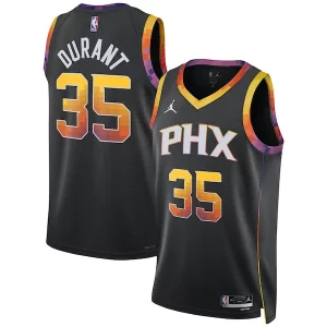 Exquisito Kevin Durant Phoenix Suns Jordan Brand Unisex Swingman Jersey Statement Edition Black  para la gran final