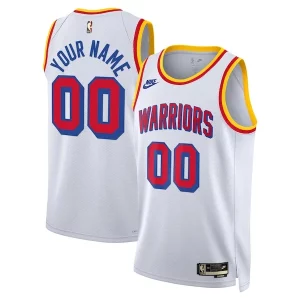 Elegante Comodo Golden State Warriors Nike Unisex Adult Swingman Custom Jersey Classic Edition White  para la gran final