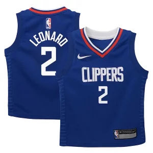 Práctico Kawhi Leonard LA Clippers Nike Preschool Dri FIT Swingman Player Jersey Icon Edition Royal  para la gran final
