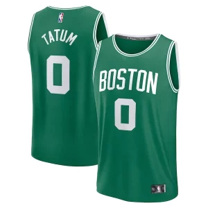 Fácil de llevar Elegante Jayson Tatum Boston Celtics Youth Fast Break Replica Player Jersey Icon Edition Kelly Green  para la gran final