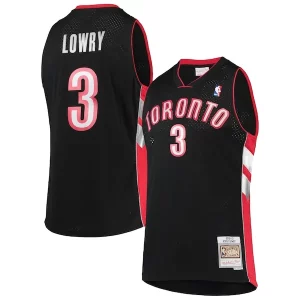 Original Moderno Increíble Kyle Lowry Toronto Raptors 2001/02 Hardwood Classics Swingman Jersey Black  para la gran final