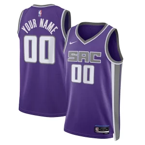 Exquisito Ideal Genial Sacramento Kings Nike Unisex Swingman Custom Jersey Purple Icon Edition  para la gran final