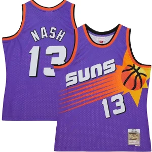 Cool Steve Nash Phoenix Suns Hardwood Classics 1996/97 Tropical Swingman Jersey Purple  para la gran final