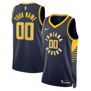 Encantador Indiana Pacers Nike Unisex 2022/23 Swingman Custom Jersey Navy Icon Edition  para la gran final