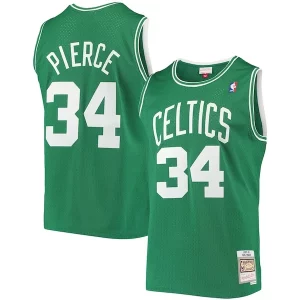 Increíble Magnífico Paul Pierce Boston Celtics Hardwood Classics Swingman Jersey Kelly Green  para la gran final