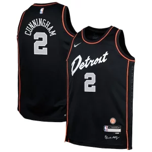 Encantador Clásico Duradero Cade Cunningham Detroit Pistons Nike Youth Swingman Replica Jersey City Edition Black  para la gran final