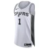 Moderno Chulo Victor Wembanyama San Antonio Spurs Nike Authentic Jersey Association Edition White  para la gran final