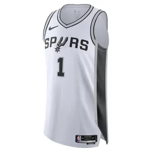 Moderno Chulo Victor Wembanyama San Antonio Spurs Nike Authentic Jersey Association Edition White  para la gran final