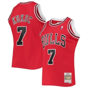 Ideal Versátil Robusto Toni Kukoc Chicago Bulls 1997/98 Hardwood Classics Swingman Jersey Red  para la gran final