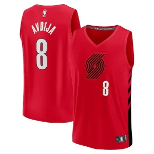 Elegante Duradero Deni Avdija Portland Trail Blazers Youth Fast Break Player Jersey Statement Edition Red  para la gran final