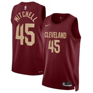 Encantador Donovan Mitchell Cleveland Cavaliers Nike Unisex Swingman Jersey Icon Edition Wine/White  para la gran final