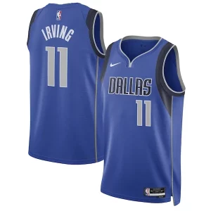 Exquisito Kyrie Irving Dallas Mavericks Nike Unisex Swingman Jersey Icon Edition Blue  para la gran final
