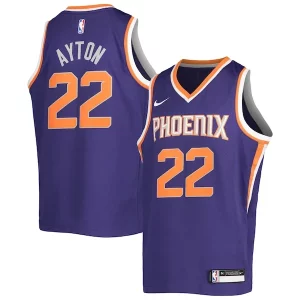 Único Maravilloso Fantástico Deandre Ayton Phoenix Suns Nike Youth Swingman Jersey Icon Edition Purple/White  para la gran final