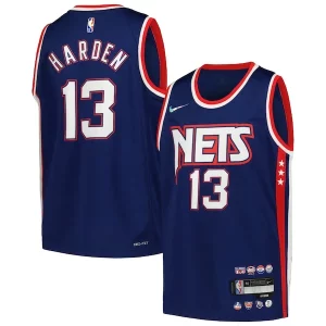 Ideal Clásico James Harden Brooklyn Nets Nike Youth Swingman Jersey City Edition Navy  para la gran final