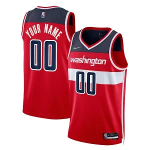 Maravilloso Versátil Washington Wizards Nike 2021/22 Diamond Swingman Custom Jersey Icon Edition Red  para la gran final