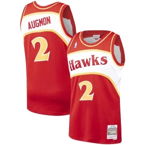 Bonito Versátil Atractivo Stacey Augmon Atlanta Hawks 1991/92 Hardwood Classics Swingman Jersey Red  para la gran final