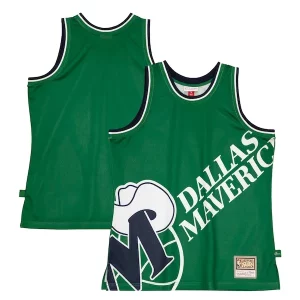 Original Hermoso Dallas Mavericks Hardwood Classics Blown Out Fashion Jersey Green  para la gran final