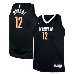 Robusto Lujoso Ja Morant Memphis Grizzlies Nike Youth Swingman Replica Jersey City Edition Black  para la gran final