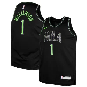 Robusto Clásico Zion Williamson New Orleans Pelicans Nike Youth Swingman Replica Jersey City Edition Black  para la gran final