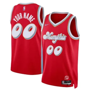 Maravilloso Fantástico Único Memphis Grizzlies Nike Unisex 2024/25 Custom Swingman Jersey City Edition Red  para la gran final