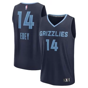 Perfecto Resistente Zach Edey Memphis Grizzlies 2024 NBA Draft Fast Break Player Jersey Icon Edition Navy  para la gran final