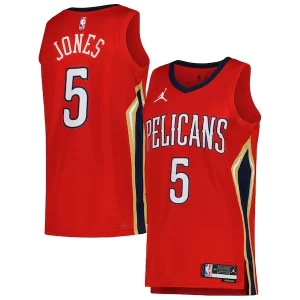 Delicioso Herbert Jones New Orleans Pelicans Jordan Brand Unisex Swingman Jersey Statement Edition Red  para la gran final