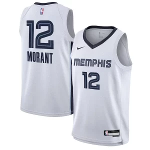 Robusto Ja Morant Memphis Grizzlies Nike Youth Swingman Jersey Association Edition White  para la gran final