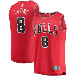 Robusto Hermoso Zach LaVine Chicago Bulls Youth Fast Break Replica Player Jersey Icon Edition Red  para la gran final