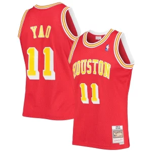Práctico Yao Ming Houston Rockets 2004/05 Hardwood Classics Swingman Jersey Red  para la gran final