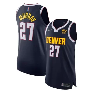 Fácil de llevar Jamal Murray Denver Nuggets Nike Authentic Jersey Association Edition Navy  para la gran final