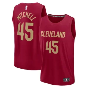 Robusto Donovan Mitchell Cleveland Cavaliers Youth Fast Break Replica Player Jersey Icon Edition Wine  para la gran final