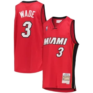 Exquisito Comodo Dwyane Wade Miami Heat Youth 2005/06 Hardwood Classics Swingman Jersey Red  para la gran final