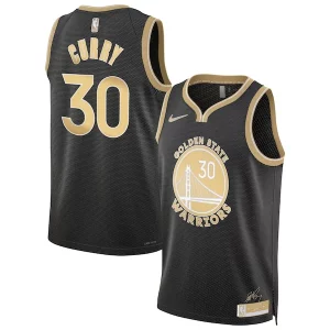 Robusto Hermoso Stephen Curry Golden State Warriors Nike Unisex Select Series Swingman Jersey Black  para la gran final