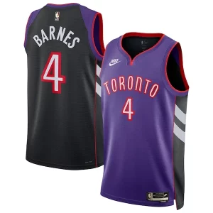 Duradero Perfecto Bonito Scottie Barnes Toronto Raptors Nike Unisex 2024/25 Swingman Jersey Purple Classic Edition  para la gran final
