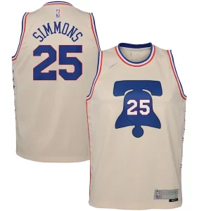Sofisticado Ideal Duradero Ben Simmons Philadelphia 76ers Nike Youth 2020/21 Swingman Player Jersey Cream Earned Edition  para la gran final